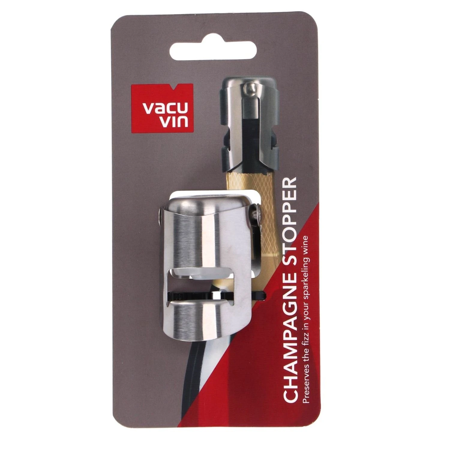 Vacu Vin Champagne Stopper Rvs 6 Vacu Vin Champagne Stopper Rvs - Afbeelding 6
