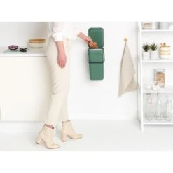 Brabantia Afvalemmer Sort & Go 12L Fir Groen -Marskramer Verkoop 102 9803 5 1