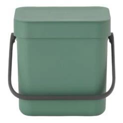 Brabantia Afvalbakje Sort & Go 3L Fir Groen 7 Brabantia Afvalbakje Sort & Go 3L Fir Groen -Marskramer Verkoop 102 9865 3 2 1