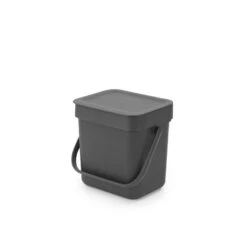 Brabantia Afvalbakje Sort & Go 3L Grijs -Marskramer Verkoop 102 9888 2 1