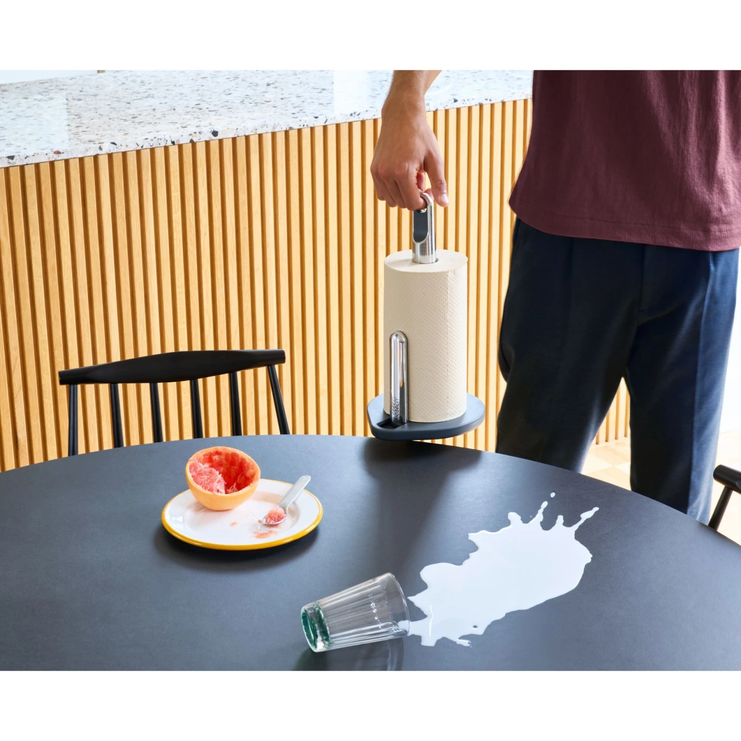 Joseph Joseph Keukenrolhouder Staand 6 Joseph Joseph Keukenrolhouder Staand - Afbeelding 6