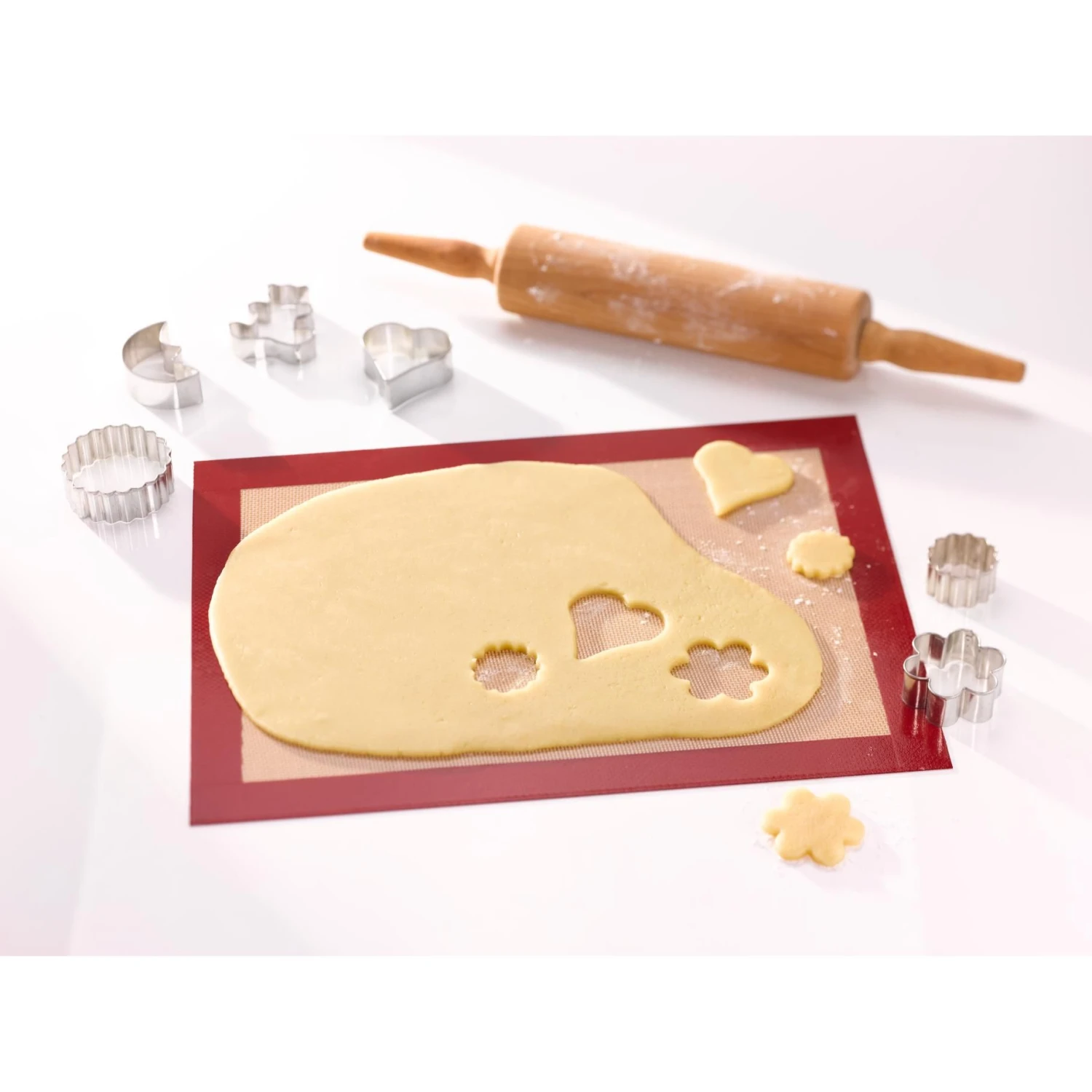 Nostik Siliconen Bakmat 30x40cm 5 Nostik Siliconen Bakmat 30x40cm - Afbeelding 5