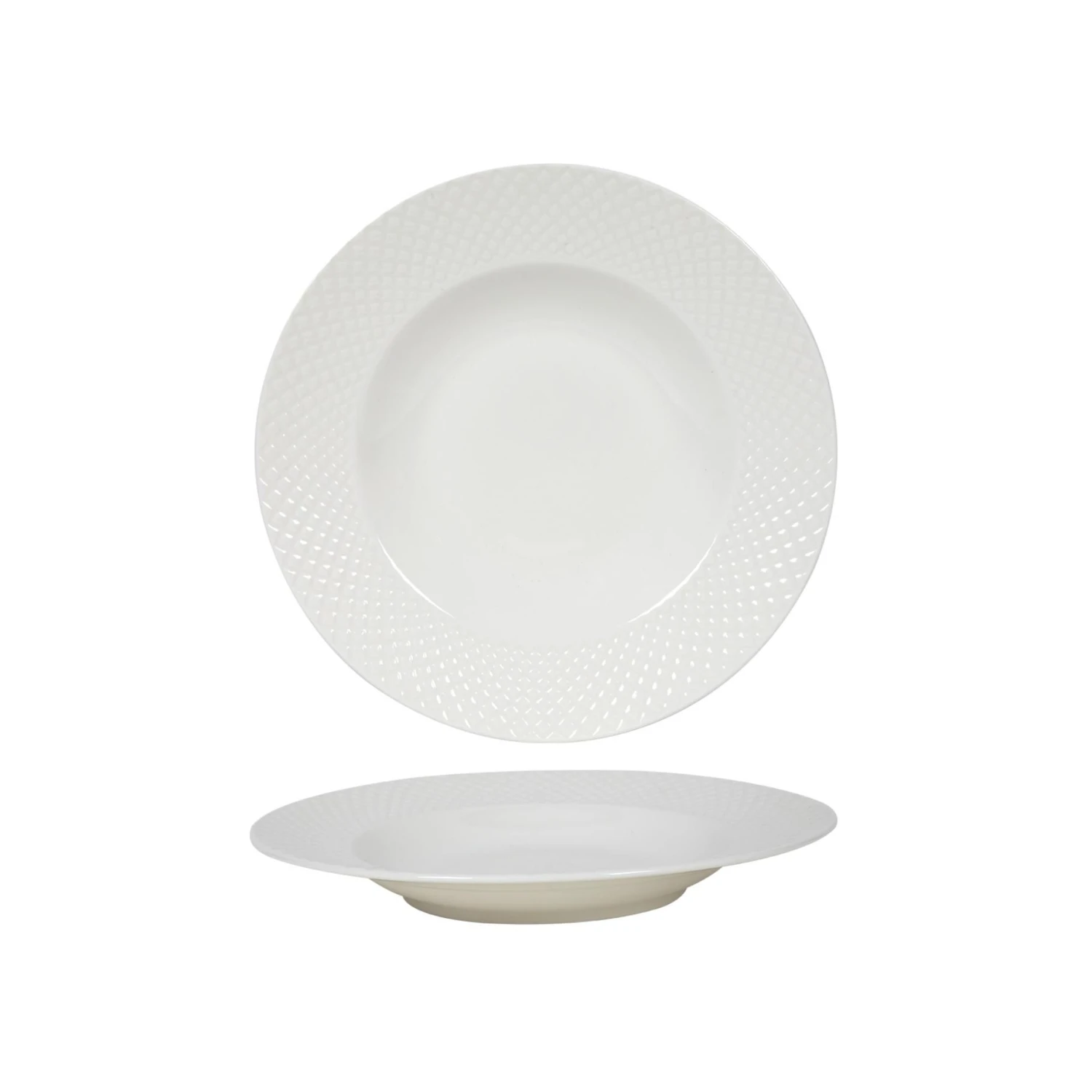 Diepbord Diamond Porselein Ø 22,2 Cm 1 Diepbord Diamond Porselein Ø 22,2 Cm