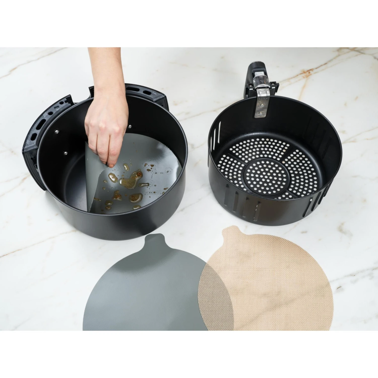 Nostik Herbruikbaar Beschermfolie Airfryer 7 Nostik Herbruikbaar Beschermfolie Airfryer - Afbeelding 7