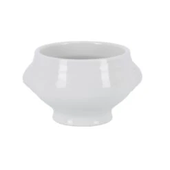 Soepkom Leeuwenkop Wit