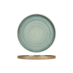 Dessertbord D21 Cm Basalt Ocean Green