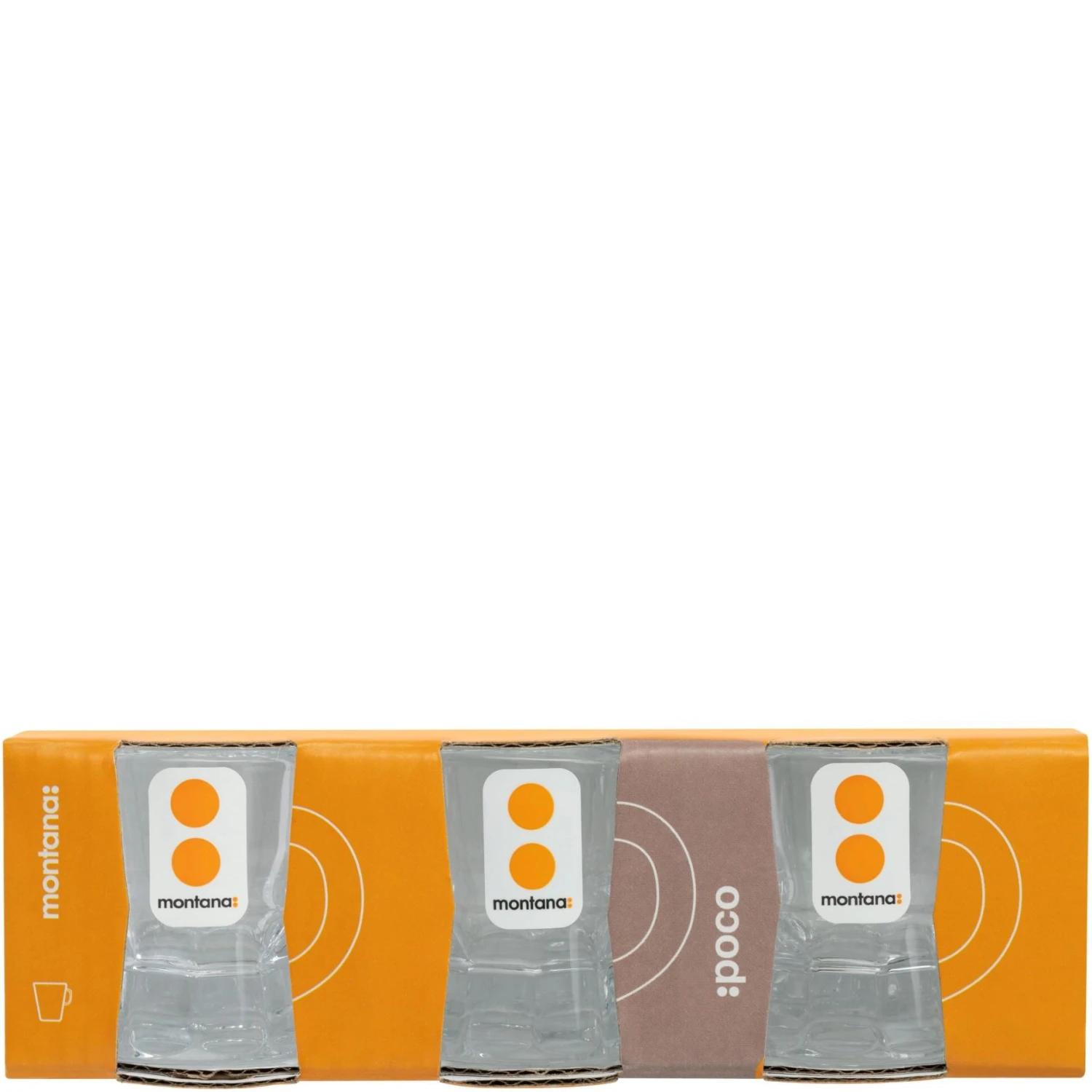 Montana Glazen Bierpulshotglas 30ml 1 Montana Glazen Bierpulshotglas 30ml