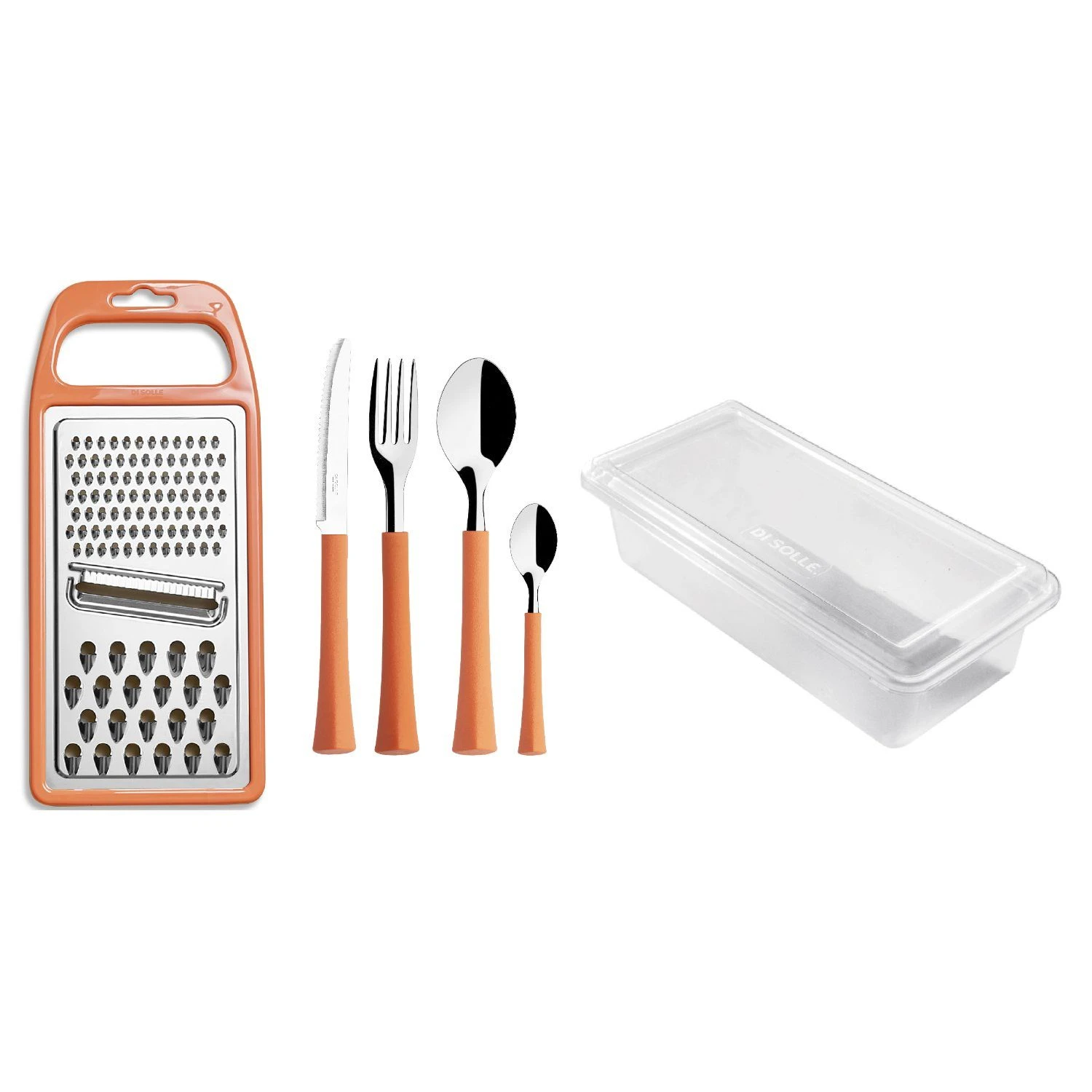 Inova Bestekset Guava Orange 26 Delig 2 Inova Bestekset Guava Orange 26 Delig - Afbeelding 2