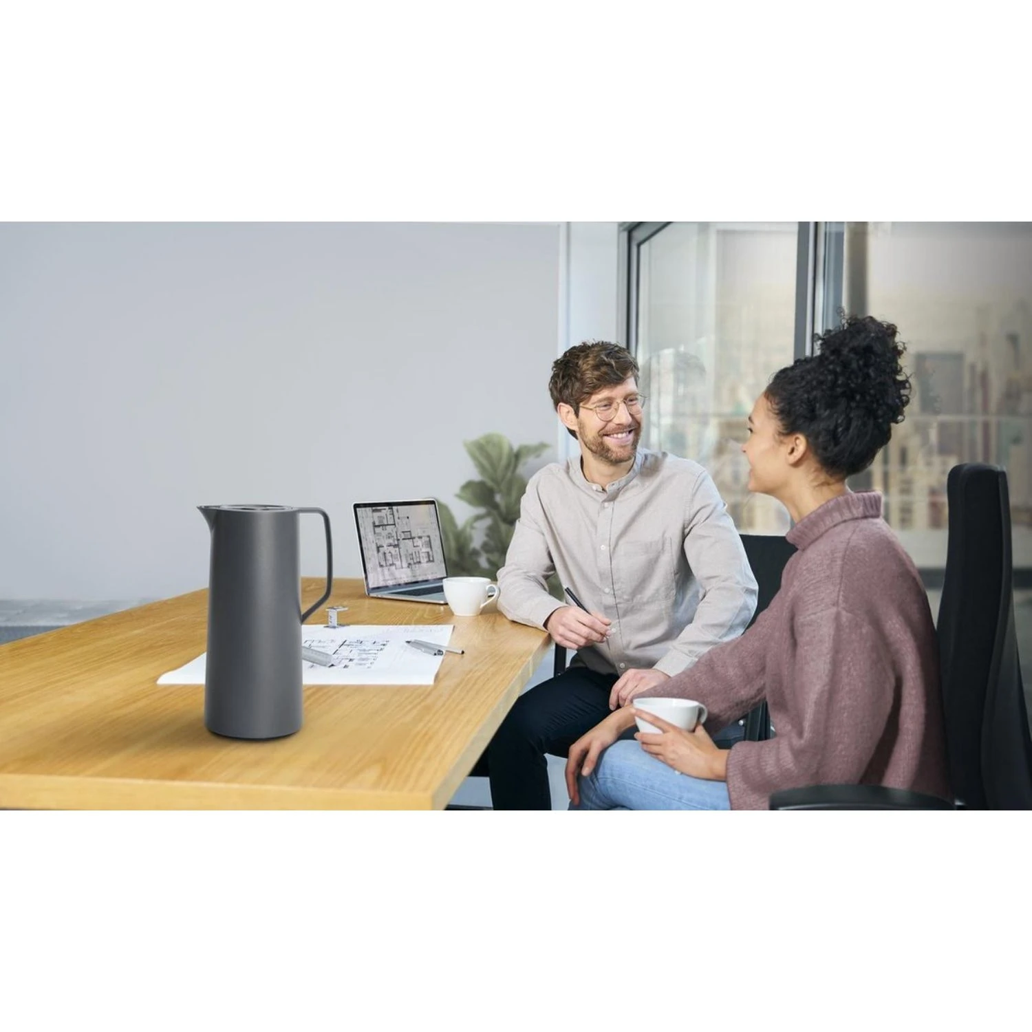 Tefal Isoleerkan Motiva 1L Grijs 4 Tefal Isoleerkan Motiva 1L Grijs - Afbeelding 4