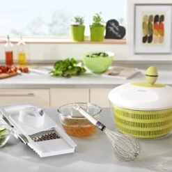 Leifheit Trend Slacentrifuge 4 L Wit-lime 8 Leifheit Trend Slacentrifuge 4 L Wit-lime -Marskramer Verkoop 104 0690 4 1