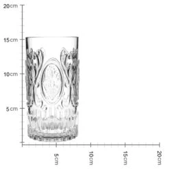 Tumbler Acrylic Clear 8.2x8.2x15.2cm -Marskramer Verkoop 104 2031 2 1
