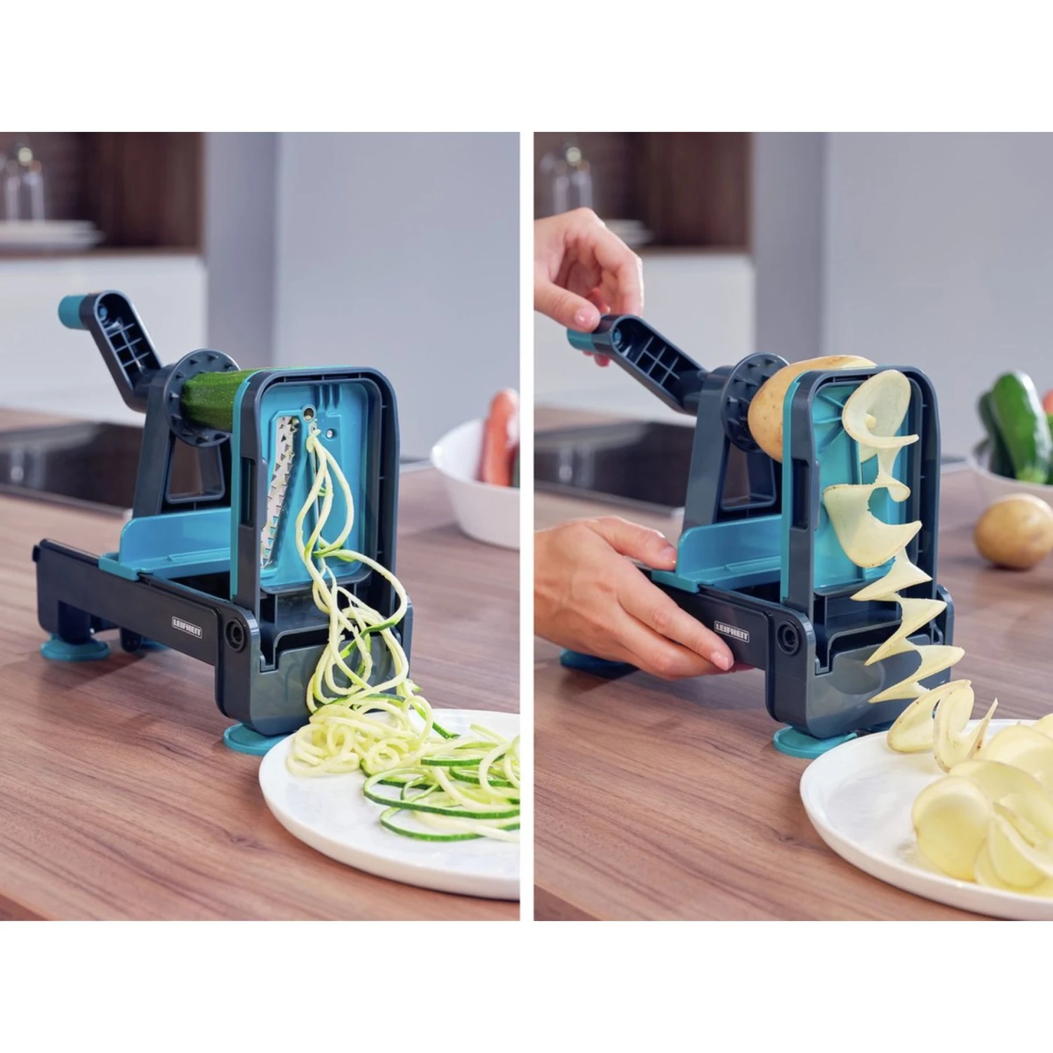 Leifheit Tafel Spiraalsnijder Rasp 5 Leifheit Tafel Spiraalsnijder Rasp - Afbeelding 5