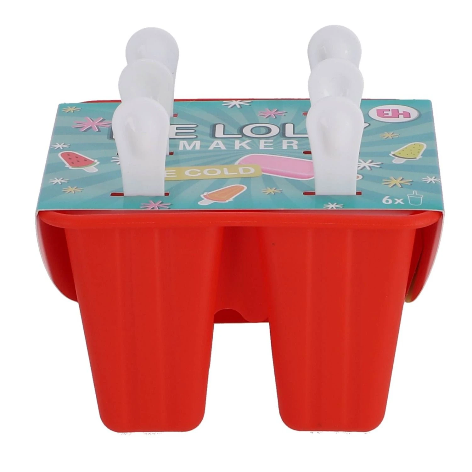 Ijslolliemaker 4 Assorti Kleur 2 Ijslolliemaker 4 Assorti Kleur - Afbeelding 2