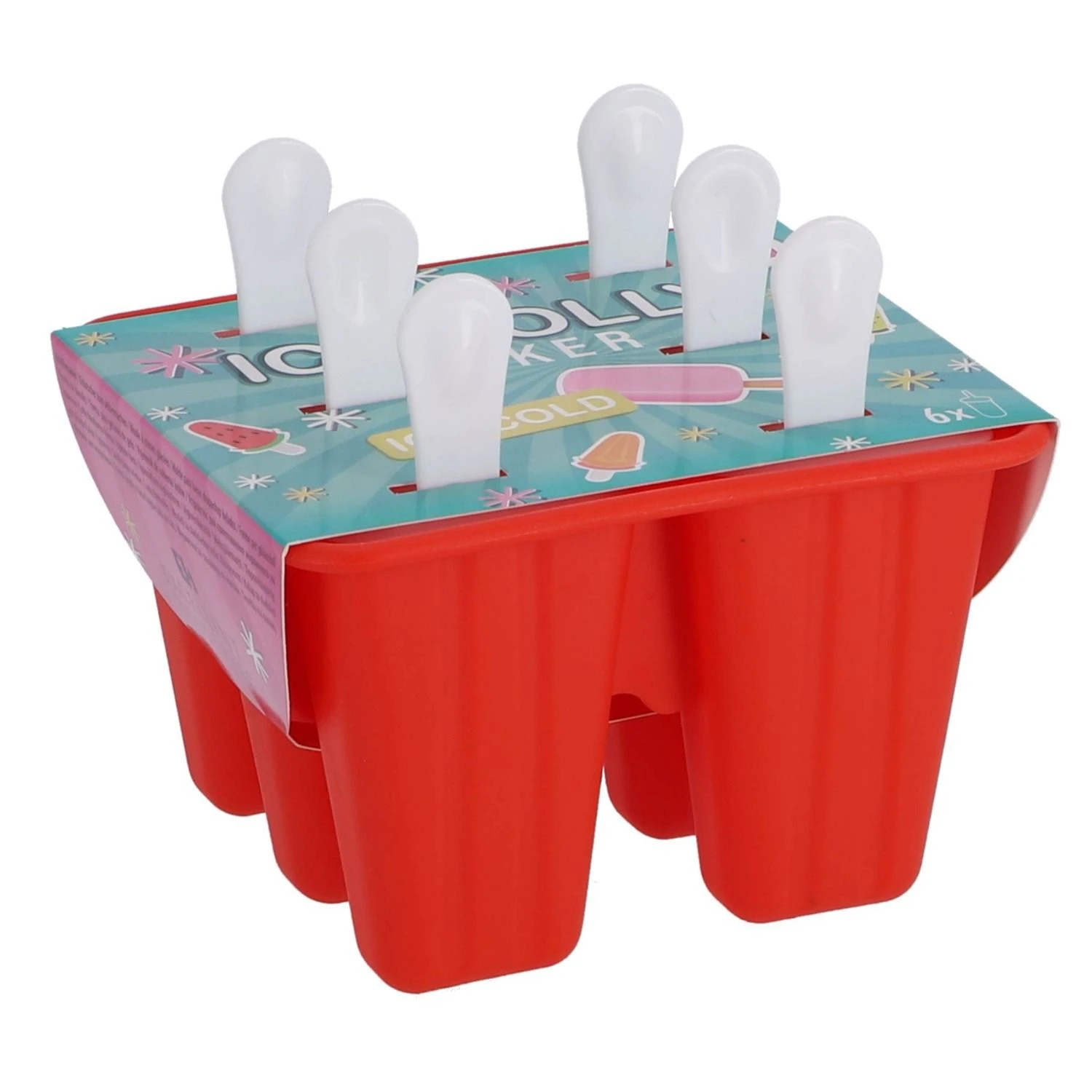 Ijslolliemaker 4 Assorti Kleur 3 Ijslolliemaker 4 Assorti Kleur - Afbeelding 3