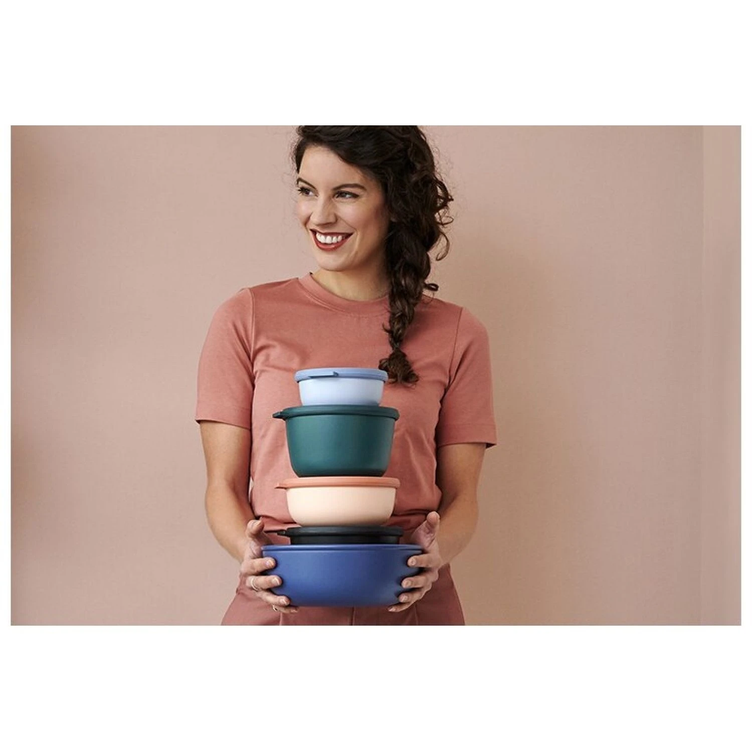 Mepal Cirqula Multikom 0,5 L Nordic White 2 Mepal Cirqula Multikom 0,5 L Nordic White - Afbeelding 2