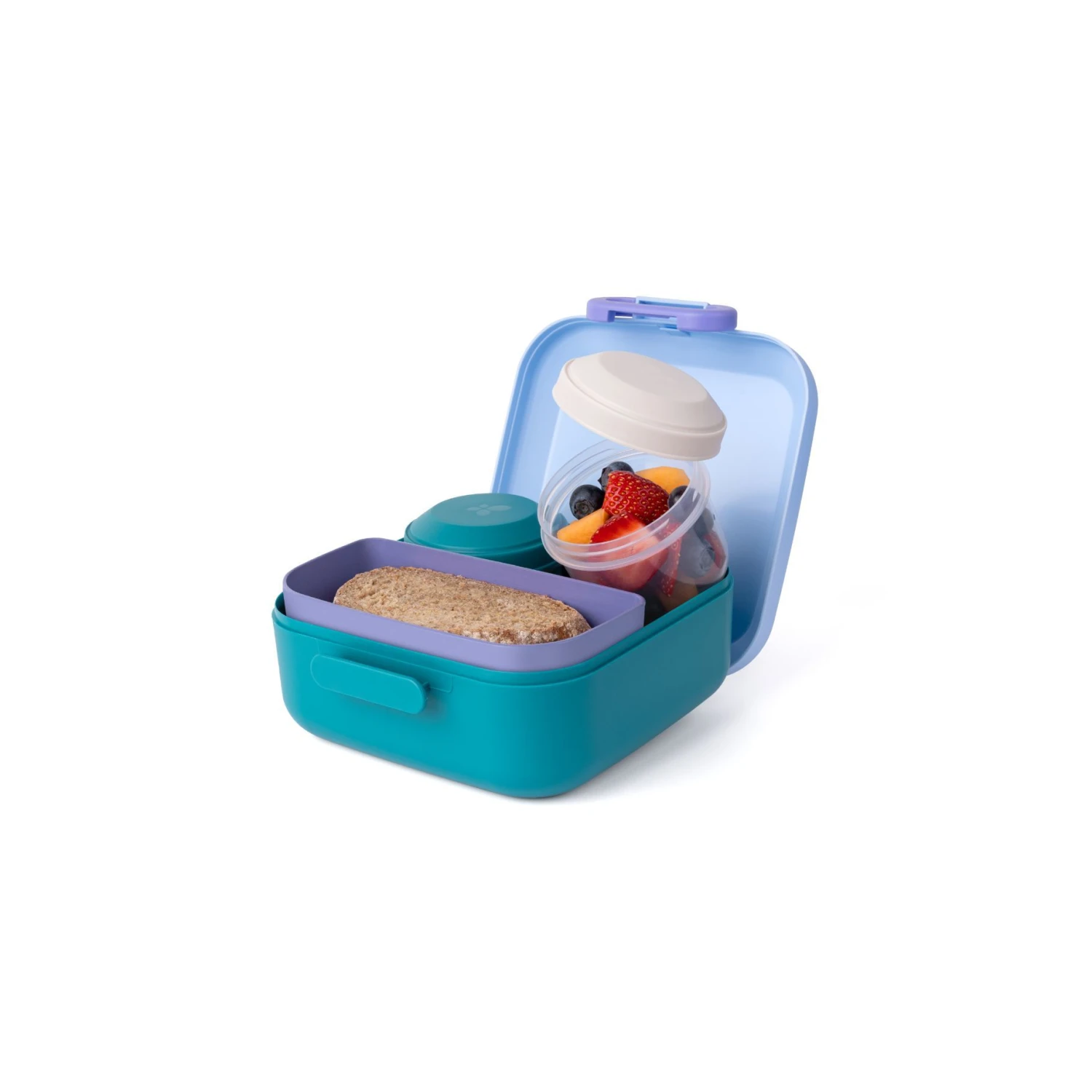 Amuse Lunchbox Rikko Divider En 2 Snack Lagoon Sky 5 Amuse Lunchbox Rikko Divider En 2 Snack Lagoon Sky - Afbeelding 5