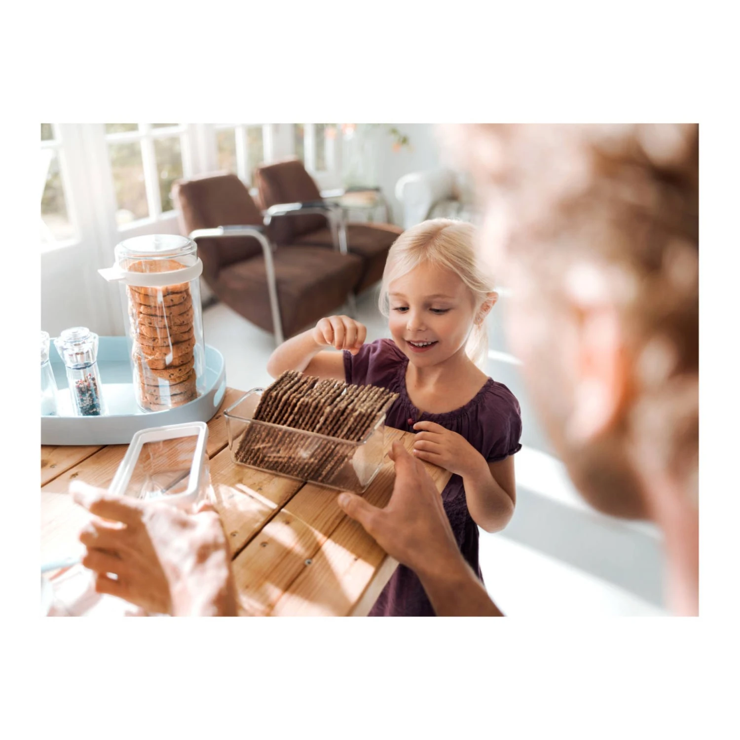 Mepal Beschuitdoos Stora Wit 2 Mepal Beschuitdoos Stora Wit - Afbeelding 2