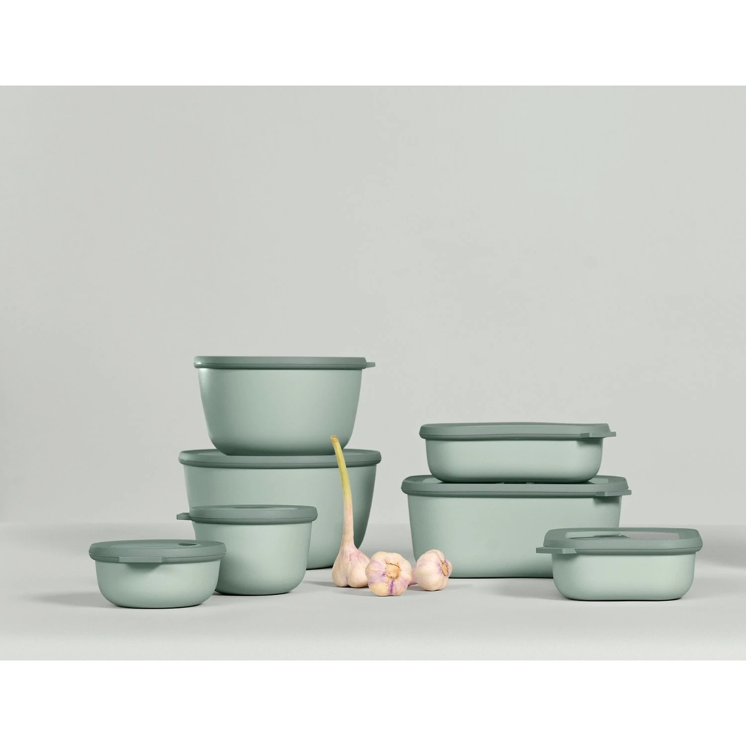 Mepal Multikom Cirqula Rond 750 Ml - Nordic Sage 2 Mepal Multikom Cirqula Rond 750 Ml - Nordic Sage - Afbeelding 2