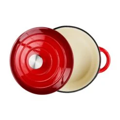 Braadpan Gietijzer Rood 24 Cm -Marskramer Verkoop 105 0253 5 1