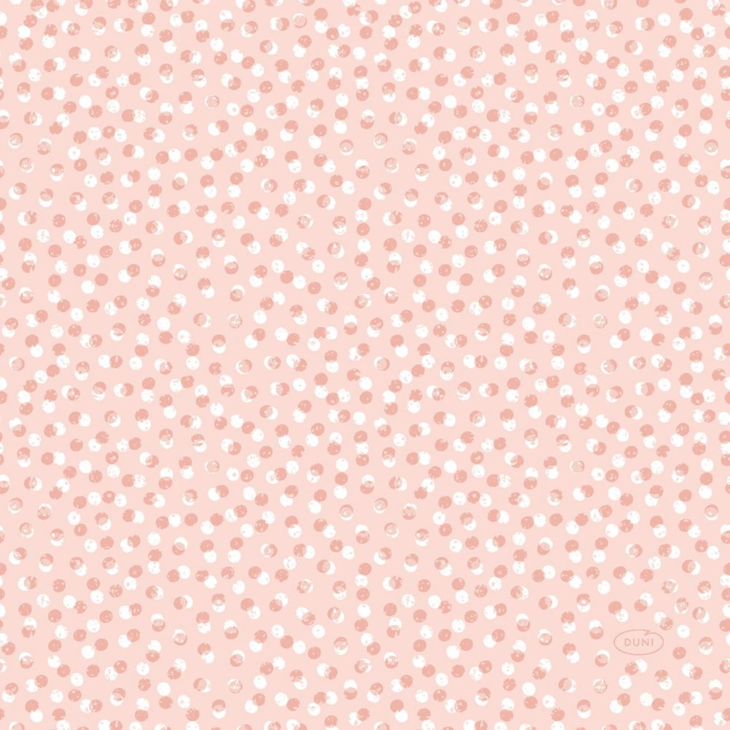 Servetten Playful Dots Mellow Rose 33x33 Cm 1 Servetten Playful Dots Mellow Rose 33x33 Cm
