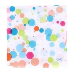 Servetten Festive Bubbles Multi 24x24 Cm -Marskramer Verkoop 105 1215 3