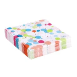 Servetten Festive Bubbles Multi 24x24 Cm -Marskramer Verkoop 105 1215 4