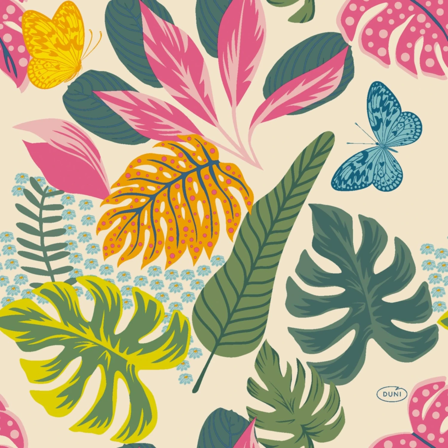 Servetten Summertime 33x33 Cm 1 Servetten Summertime 33x33 Cm