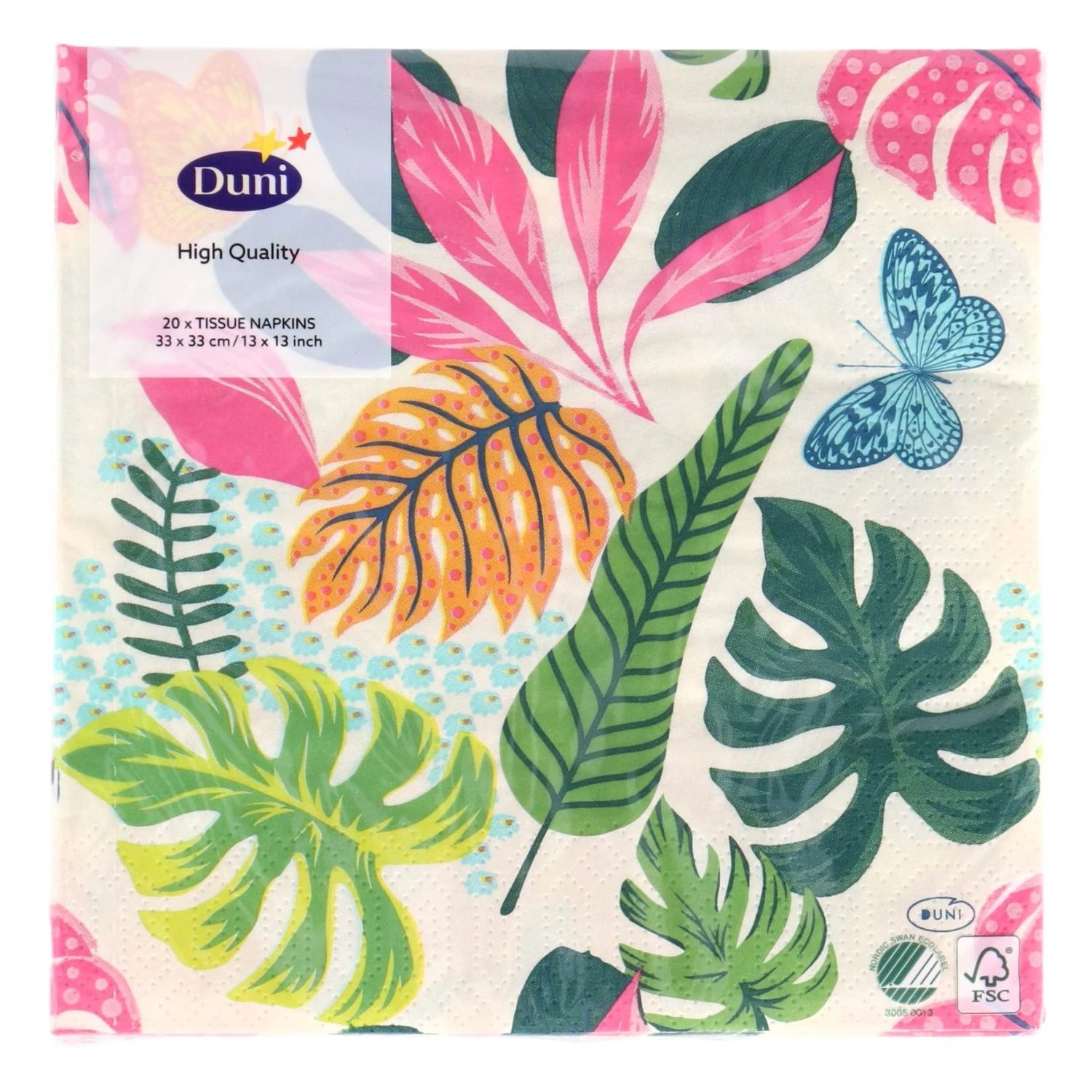 Servetten Summertime 33x33 Cm 2 Servetten Summertime 33x33 Cm - Afbeelding 2