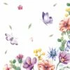 Servetten Breezy Butterflies 33x33 Cm 3 Servetten Breezy Butterflies 33x33 Cm -Marskramer Verkoop 105 5135 1
