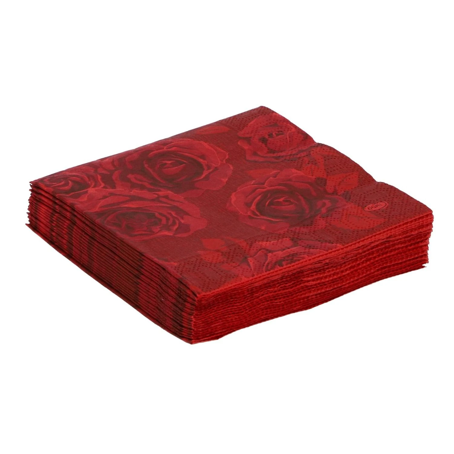 Servetten Rich Roses 24x24 Cm 4 Servetten Rich Roses 24x24 Cm - Afbeelding 4