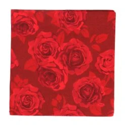Servetten Rich Roses 33x33 Cm -Marskramer Verkoop 105 5180 3