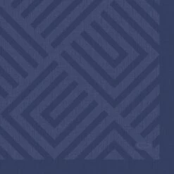 Servetten Mosaic Dark Blue 24x24 Cm