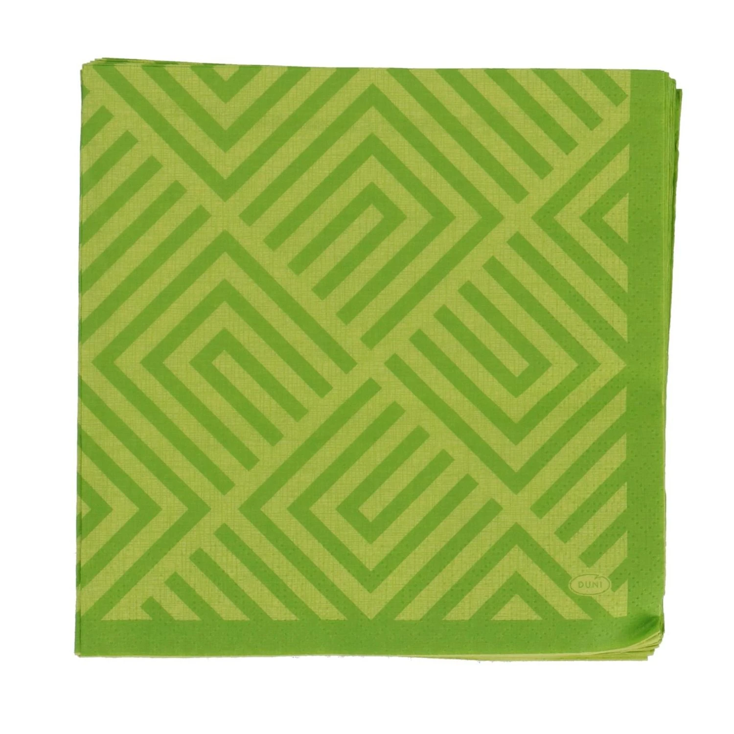 Servetten Mosaic Kiwi 33x33 Cm 3 Servetten Mosaic Kiwi 33x33 Cm - Afbeelding 3