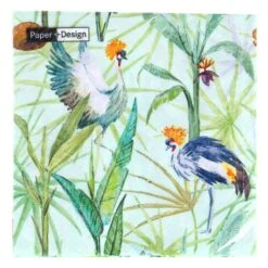 Servetten Dancing Birds 33x33 Cm -Marskramer Verkoop 105 6146 2