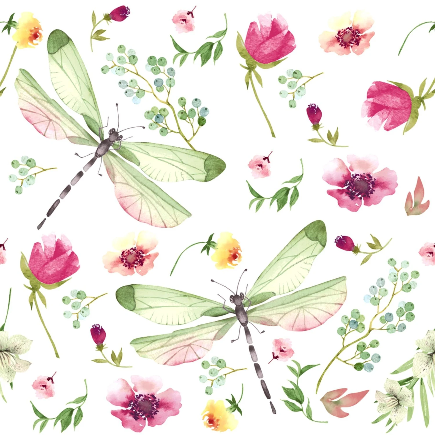 Servetten Summer Field 33x33 Cm 1 Servetten Summer Field 33x33 Cm