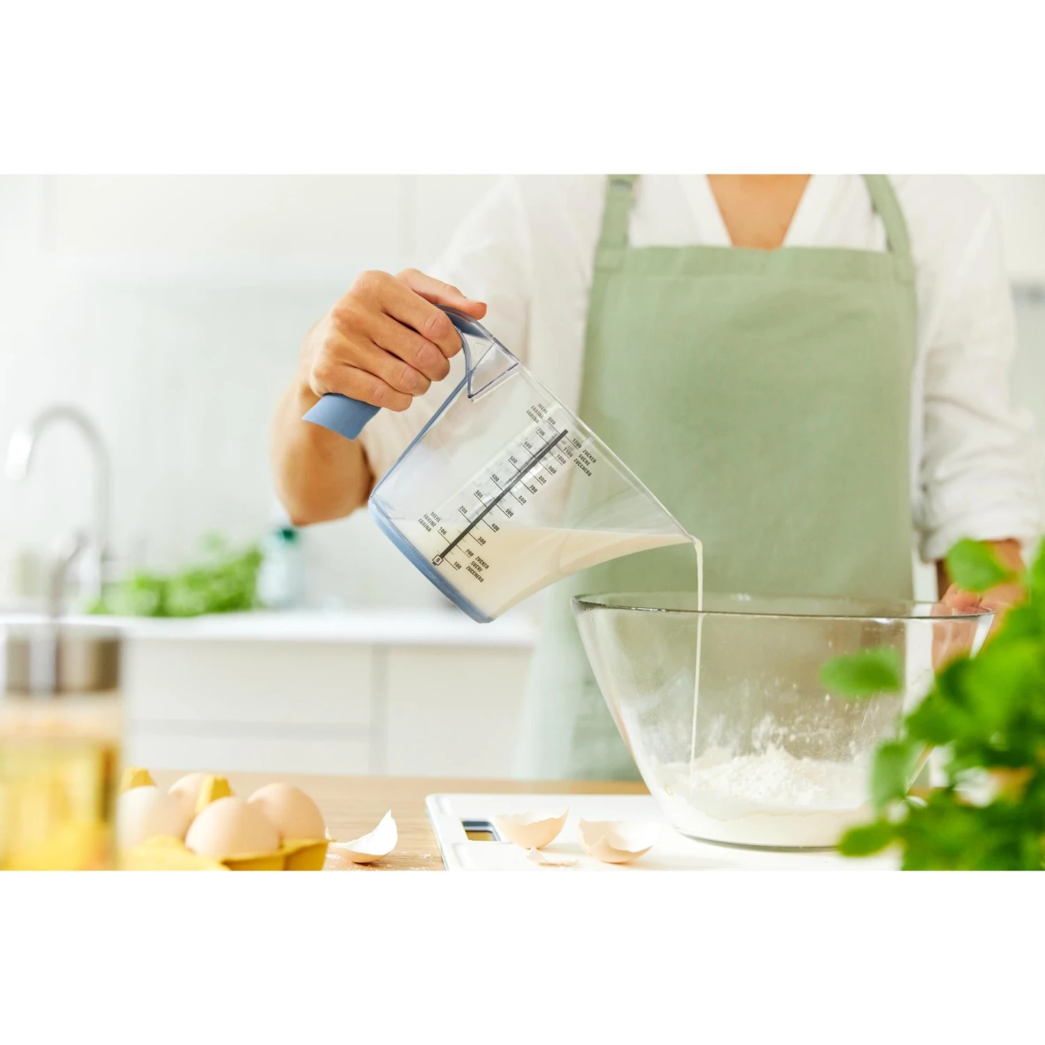 Maatbeker 1,2 L LOFT Horizon Blauw 4 Maatbeker 1,2 L LOFT Horizon Blauw - Afbeelding 4