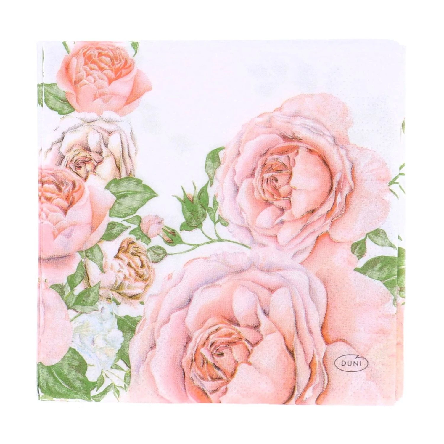 Servetten Rose Glory 24x24 Cm 3 Servetten Rose Glory 24x24 Cm - Afbeelding 3
