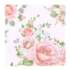 Servetten Rose Glory 33x33 Cm -Marskramer Verkoop 105 7534 3