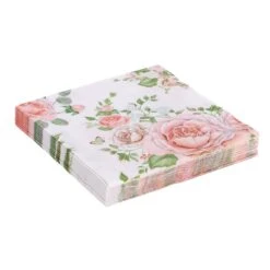 Servetten Rose Glory 33x33 Cm -Marskramer Verkoop 105 7534 4