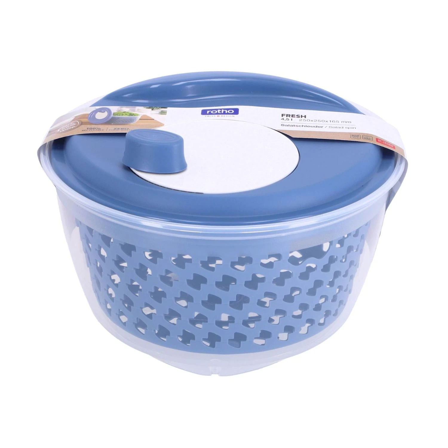 Slacentrifuge 4,5 L FRESH Horizon Blauw 1 Slacentrifuge 4,5 L FRESH Horizon Blauw