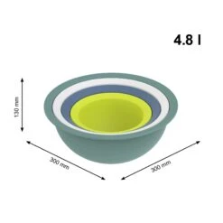 Schalenset Met Vergiet Caruba 4 Delig -Marskramer Verkoop 105 9995 8 1