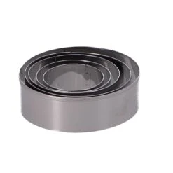 Set Uitsteekvormen RVS Rond 5-delig 7 Set Uitsteekvormen RVS Rond 5-delig -Marskramer Verkoop 106 0086 2