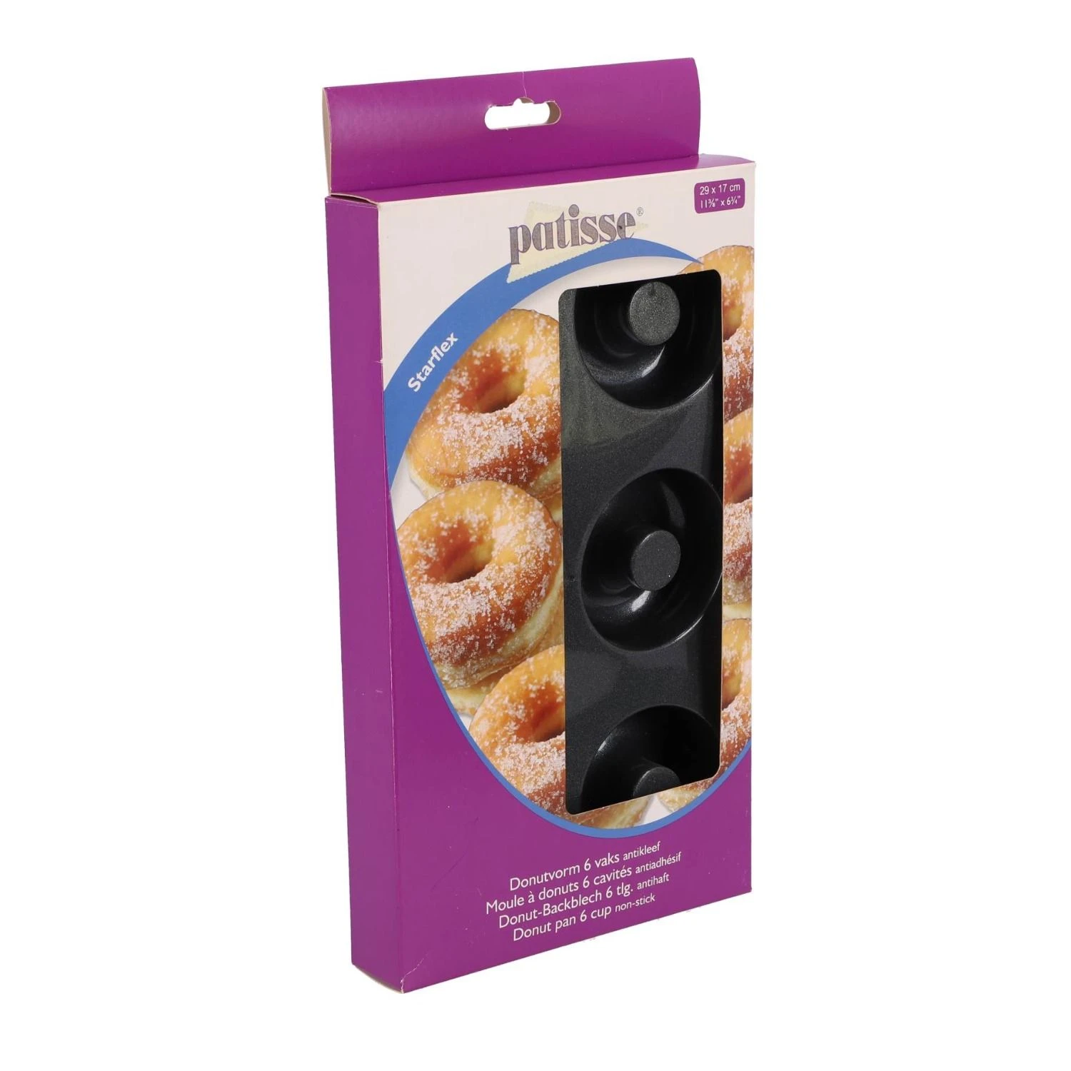 Patisse Starflex Donutvorm 6 Vaks 29 X 17 Cm 2 Patisse Starflex Donutvorm 6 Vaks 29 X 17 Cm - Afbeelding 2