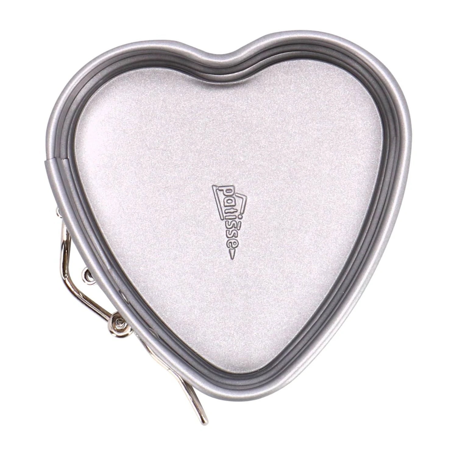 Patisse Silver-top Mini Hart-springvorm 12 Cm 3 Patisse Silver-top Mini Hart-springvorm 12 Cm - Afbeelding 3
