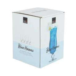 Royal Leerdam Blue Hawaii Glas Set 4 11 Royal Leerdam Blue Hawaii Glas Set 4 -Marskramer Verkoop 106 8016 5