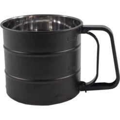 Meelzeef Rvs Zwart Ø10 Cm