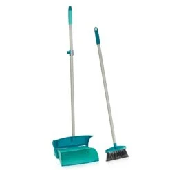 Leifheit Stoffer En Gesloten Blik Met Lange Steel (Mariaset)