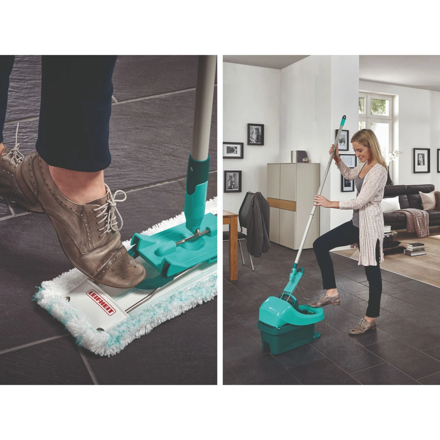 Leifheit Vloerwisser Profi Xl Systeem Incl Static Plus 4 Leifheit Vloerwisser Profi Xl Systeem Incl Static Plus - Afbeelding 4