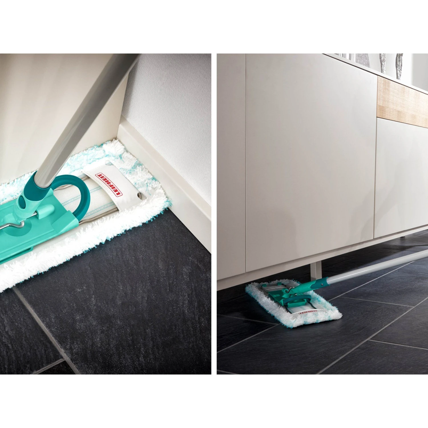 Leifheit Vloerwisser Profi Xl Incl Static Doek 4 Leifheit Vloerwisser Profi Xl Incl Static Doek - Afbeelding 4