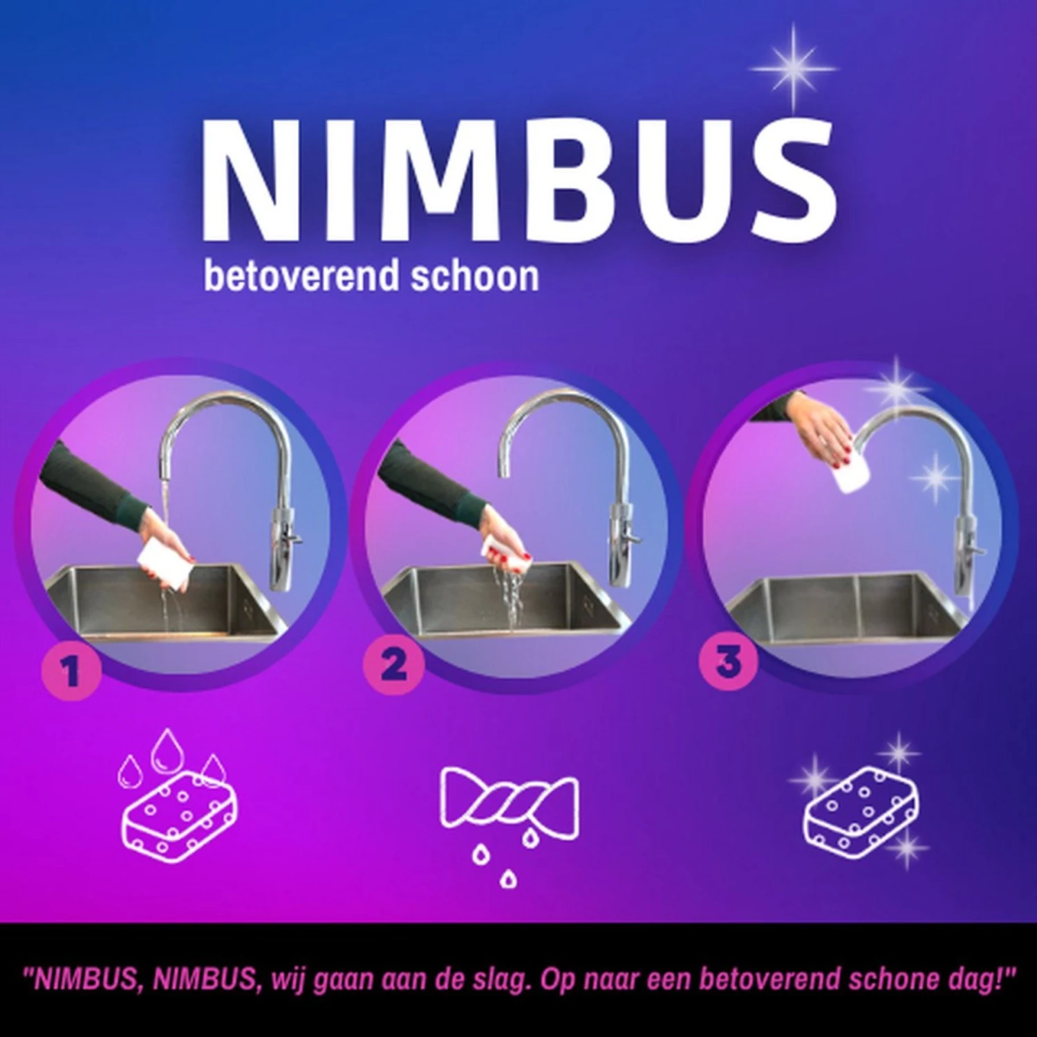Nimbus Wonderspons 24 Stuks 7 Nimbus Wonderspons 24 Stuks - Afbeelding 7